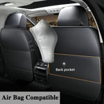 5-Seat Universal Fit Luxury Faux Leather Car Seat Cover