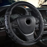 Fashion Heart Style Car Steering Wheel Cover Non-slip Fit Size 38CM Steering Wheel High Quality Interior Accessories