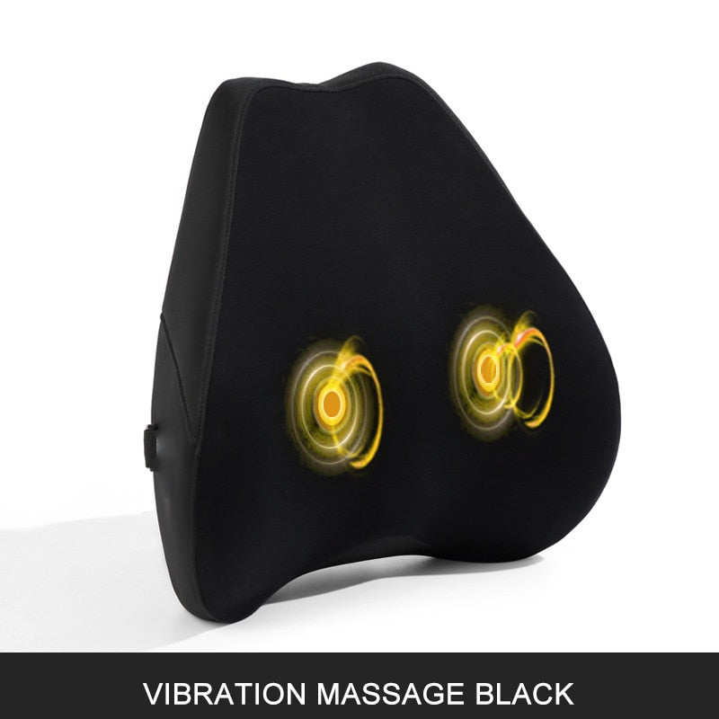 Lux™️ Car Neck Massage Pillow Lumbar Support Cushion