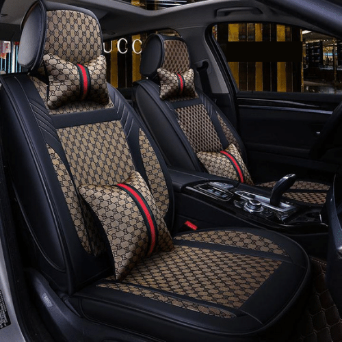 Luxury Car Seat Cover Set (Back & Front) - 3 Pack